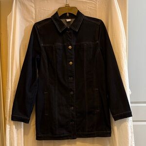 Dark Blue Women's Denim Jacket